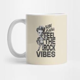 feel the rock vibes Baby Lasagna* Mug